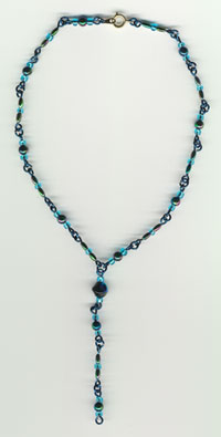 ketting geketteld met wire wire draad